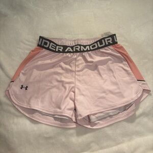 Under Armour Women's Pink Athletic Shorts
